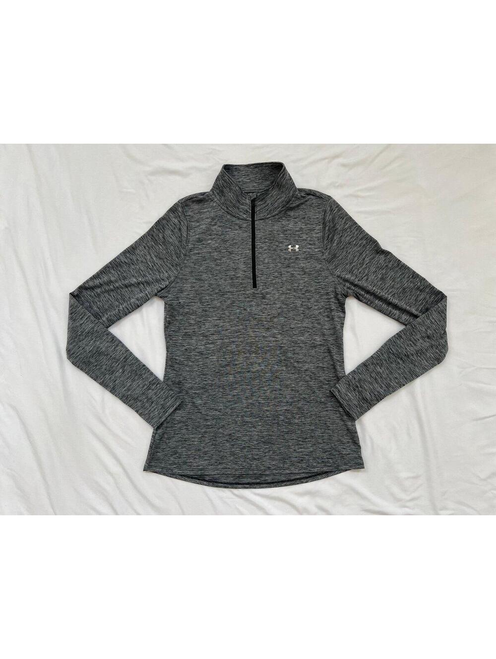 Under Armour women’s size medium grey tech twist 1/2 zip pullover